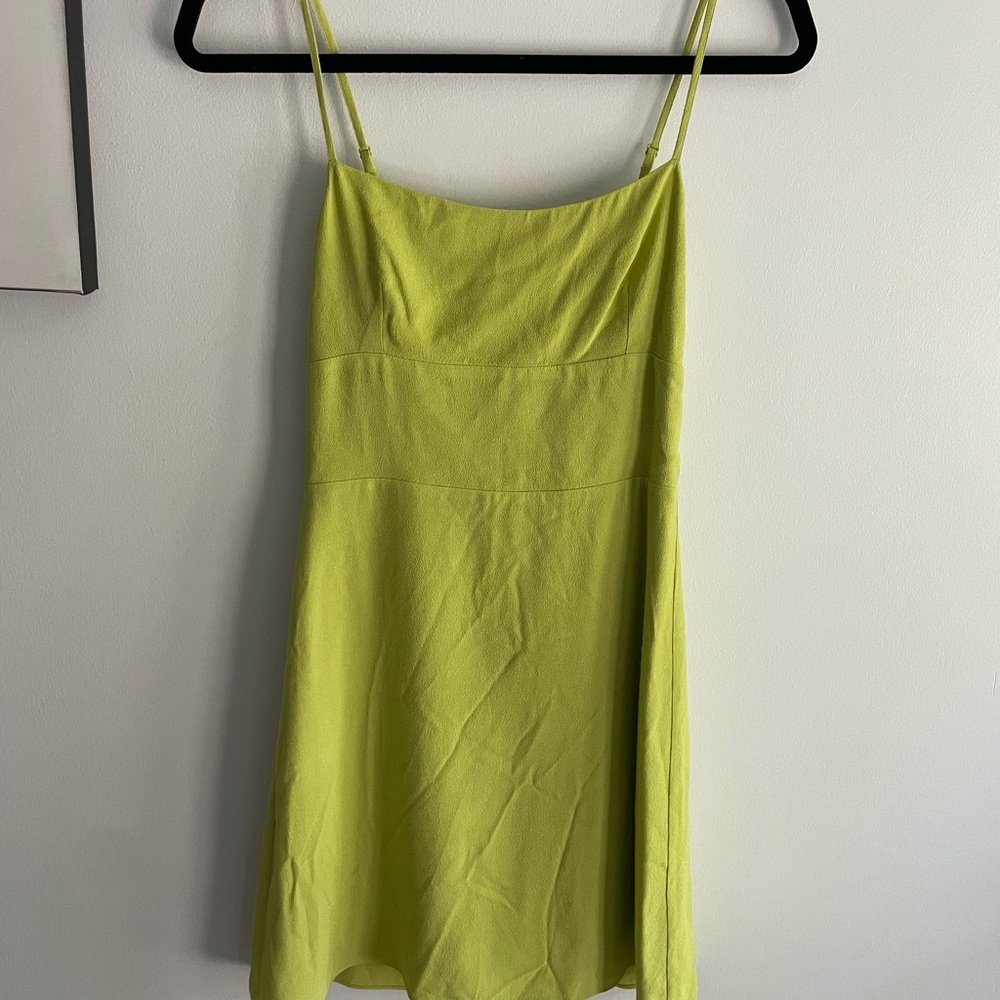 NWT Sunday Best Green Mini Dress